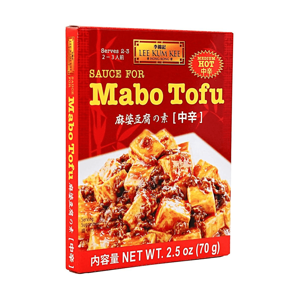 Lee Kum Kee Chinese Sichuan Style Mabo Tofu Sauce MEDIUM HOT 2.5 Oz