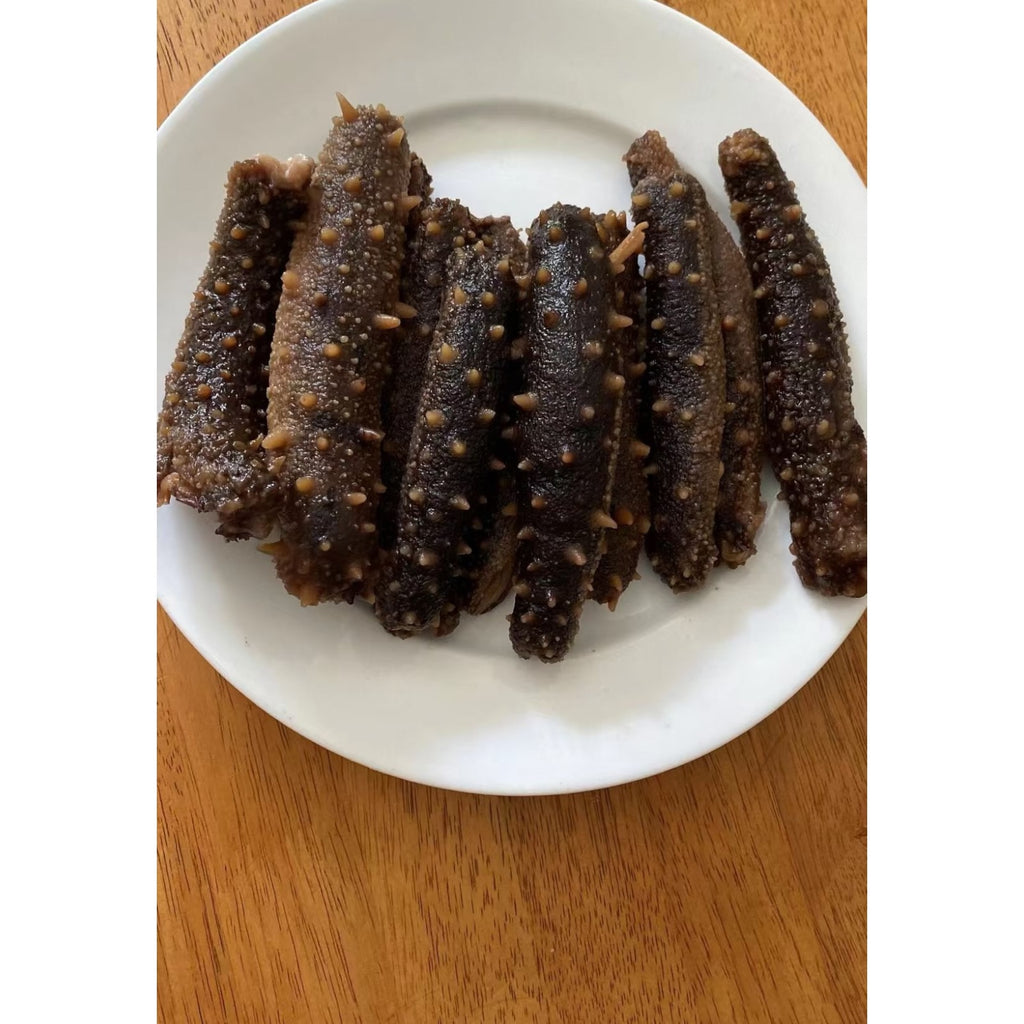 1LB Large Size Red sea cucumber natural sun dried from Alaska Grade 大号阿拉斯加红参