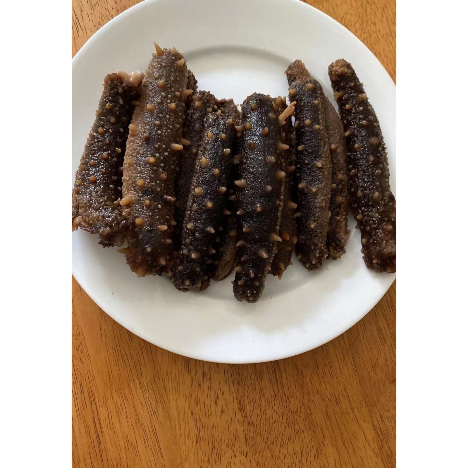 1LB Large Size Red sea cucumber natural sun dried from Alaska Grade 大号阿拉斯加红参