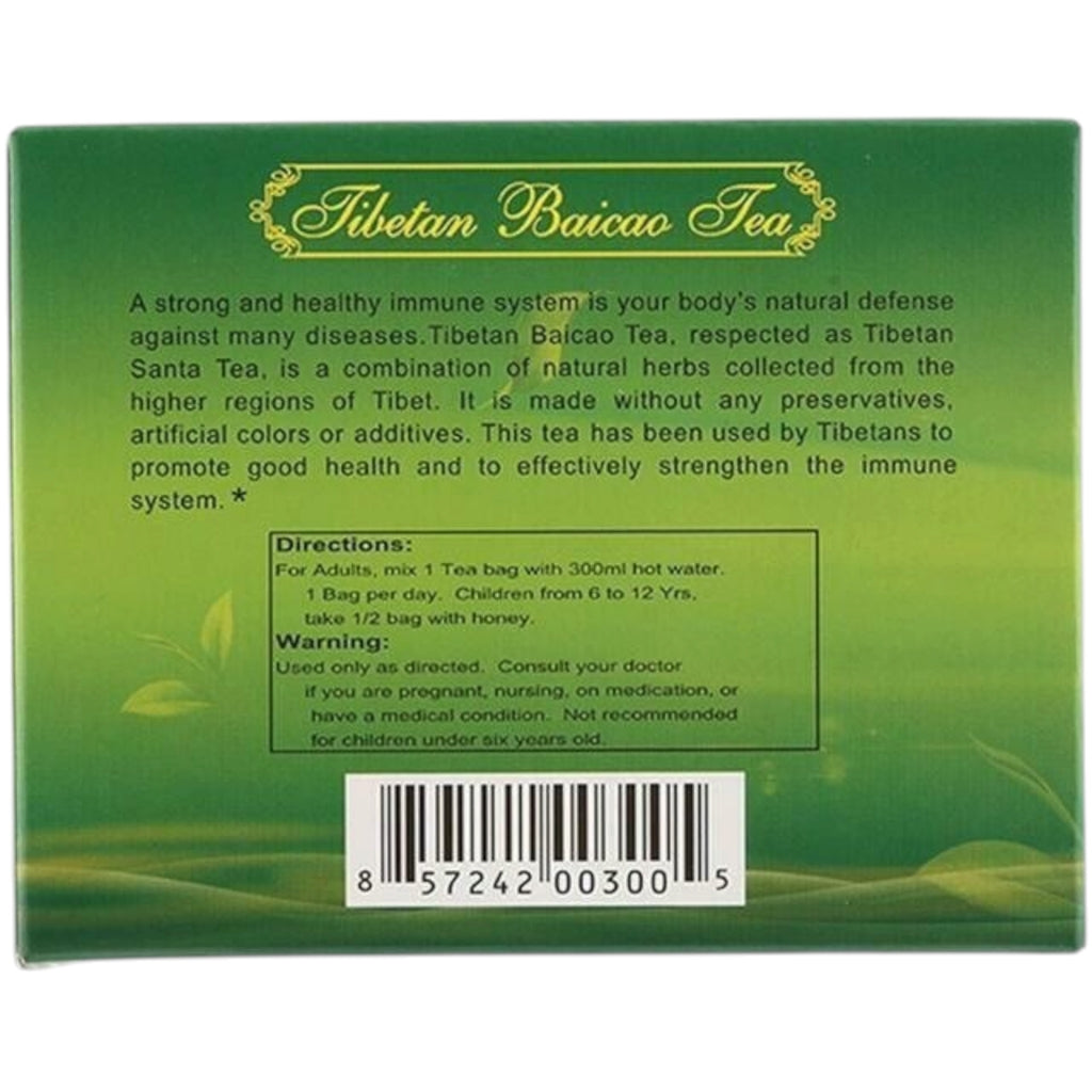 Tibetan Baicao Tea (10 Tea Bags) 西藏百草茶