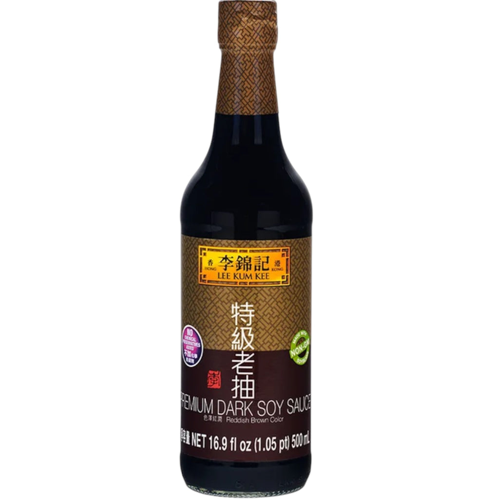 Lee Kum Kee Premium Dark Soy Sauce 16.9 Oz Full-Bodied Naturally Brewed Soy S