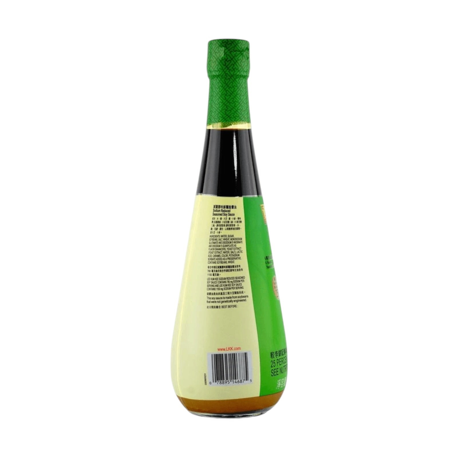 Lee Kum Kee Sodium Reduced Seasoned Soy Sauce 16.9 oz~