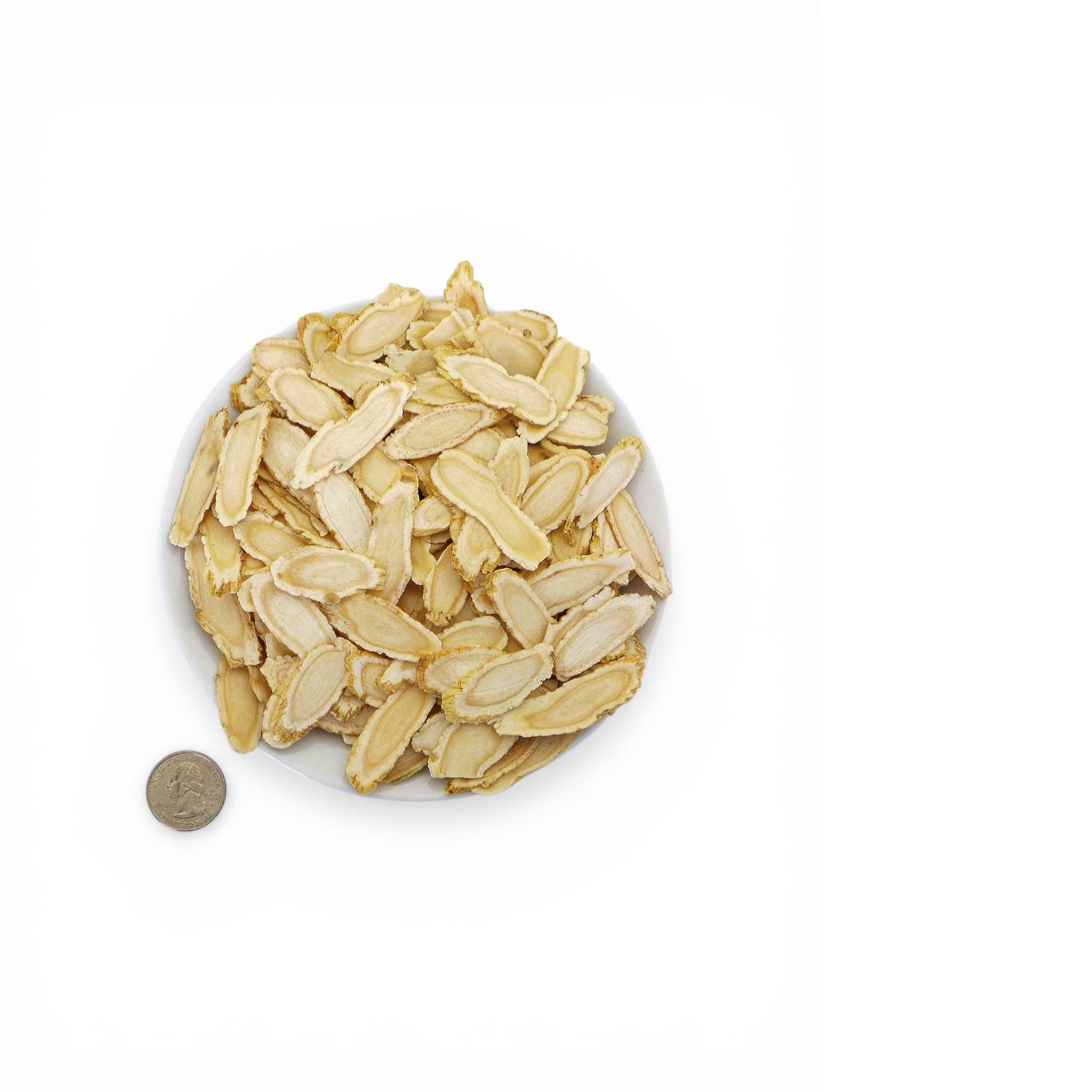 Hand Selected American Ginseng Slice Root Ginseng Slice 美国花旗参片