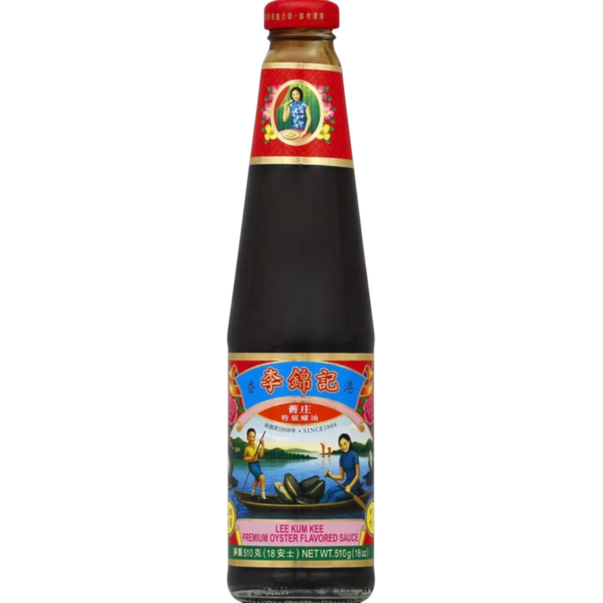 Lee Kum Kee Premium Oyster Flavored Sauce (18 Oz - 1 Pack), Rich & Savory, All-P