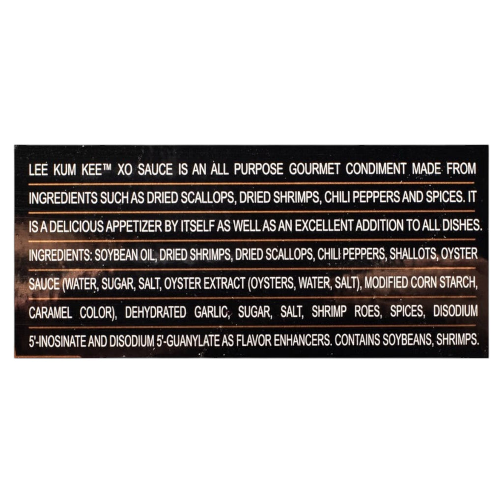 Lee Kum Kee XO Sauce Large Size 7.8 oz